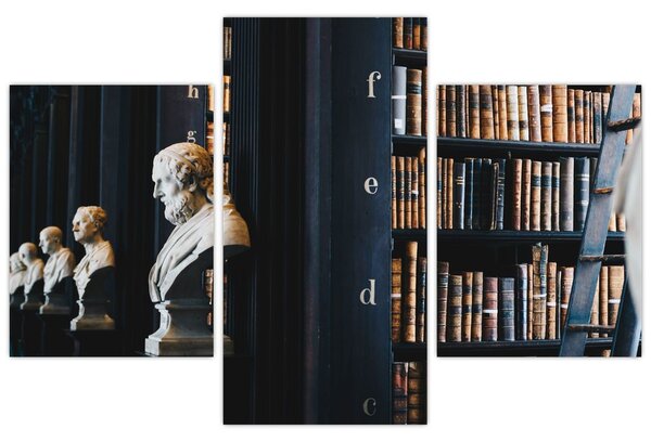 Tablou - La bibliotecă (90x60 cm)