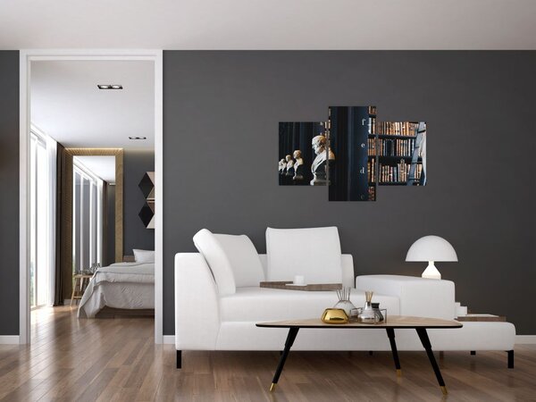 Tablou - La bibliotecă (90x60 cm)