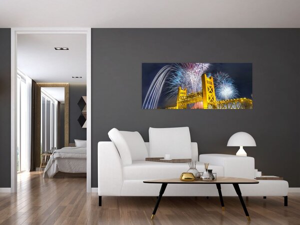 Tablou - Noaptea de Revelion (120x50 cm)