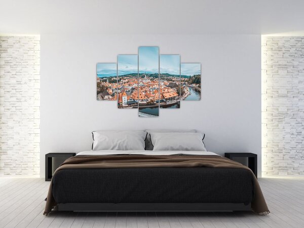 Tablou - Krumlov din Cehia (150x105 cm)