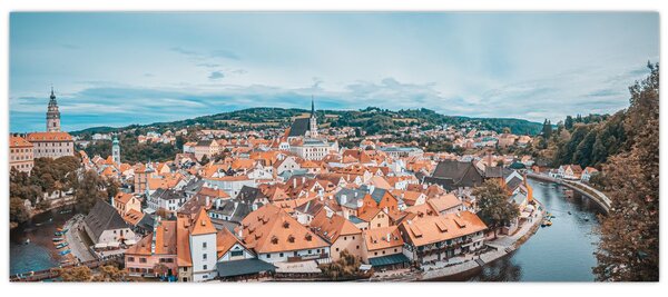 Tablou - Krumlov din Cehia (120x50 cm)