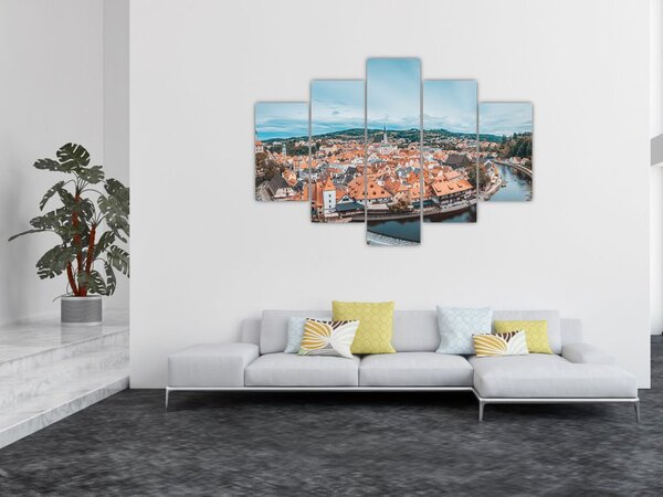 Tablou - Krumlov din Cehia (150x105 cm)