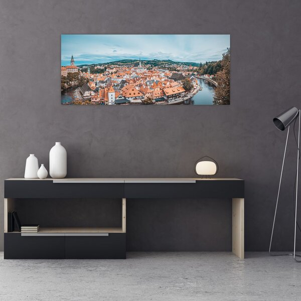 Tablou - Krumlov din Cehia (120x50 cm)