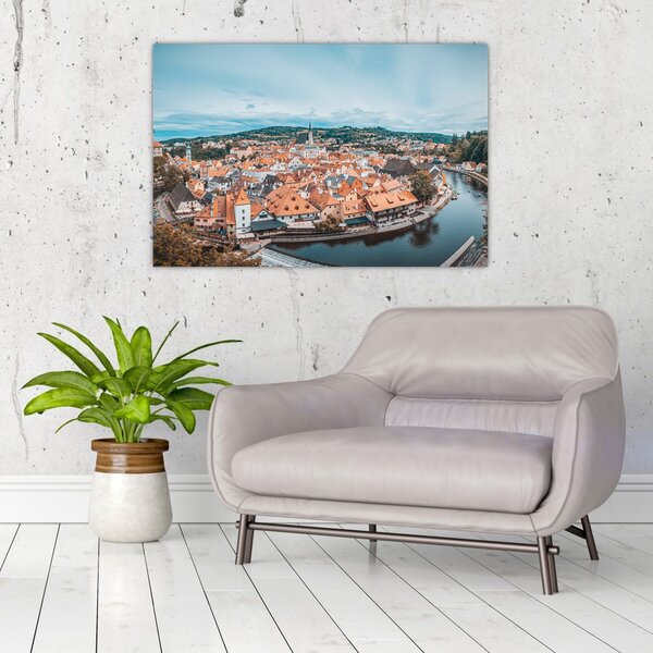 Tablou - Krumlov din Cehia (90x60 cm)