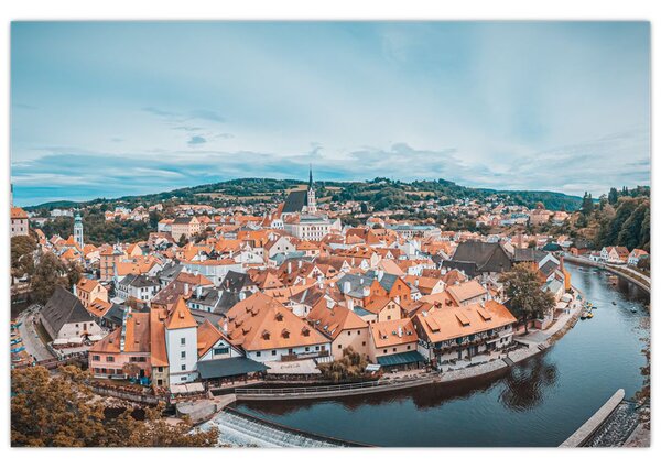 Tablou - Krumlov din Cehia (90x60 cm)