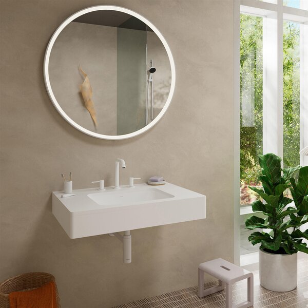 Hansgrohe Tecturis S baterie lavoar stativ alb 73330700