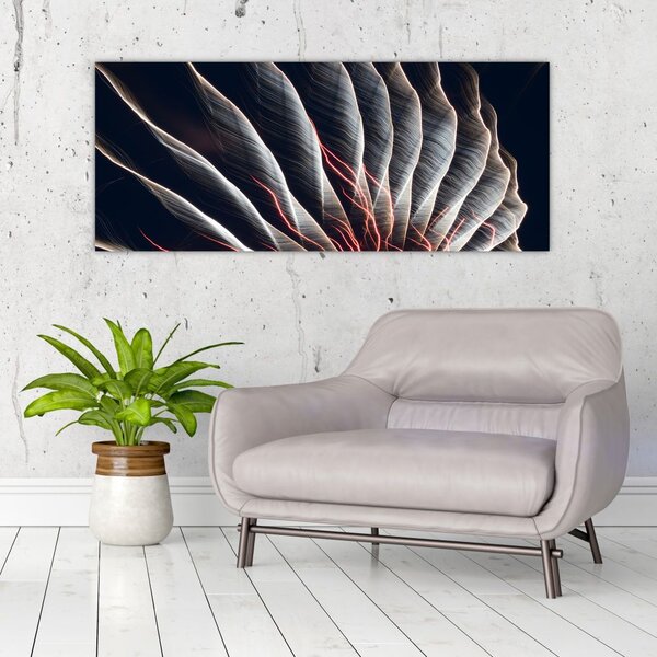 Tablou - Descărcare de lumini (120x50 cm)
