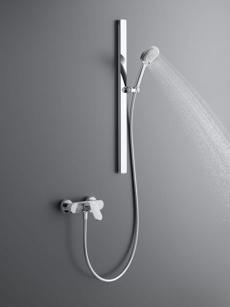Duravit Wave baterie de duș perete crom WA4230000010