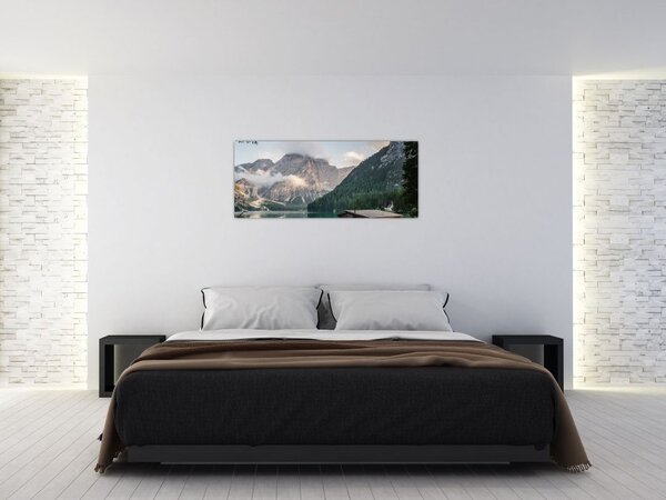 Tablou - Lake Prags (120x50 cm)