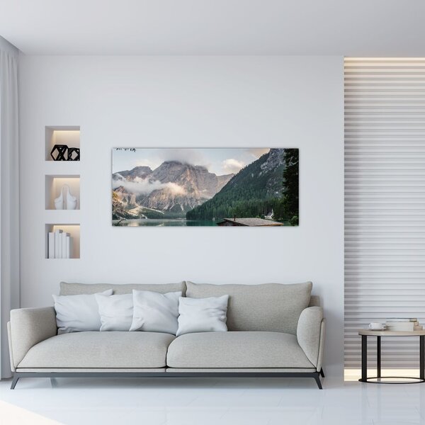 Tablou - Lake Prags (120x50 cm)