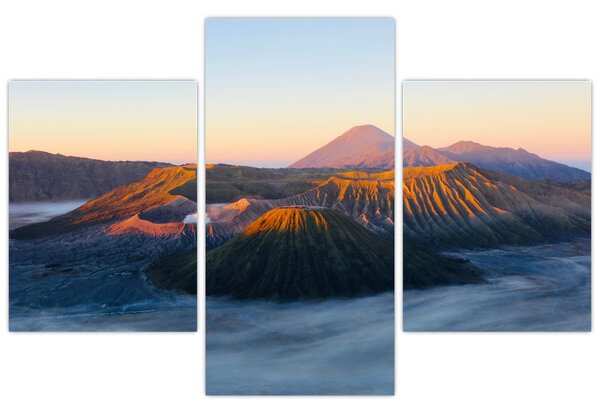 Tablou cu muntele Bromo în Indonesia (90x60 cm)