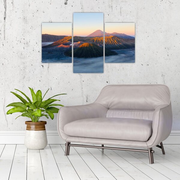 Tablou cu muntele Bromo în Indonesia (90x60 cm)