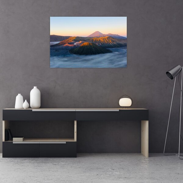 Tablou cu muntele Bromo în Indonesia (90x60 cm)