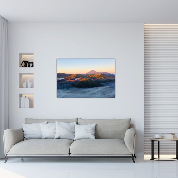 Tablou cu muntele Bromo în Indonesia (90x60 cm)