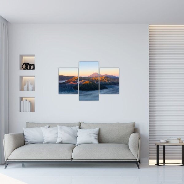 Tablou cu muntele Bromo în Indonesia (90x60 cm)