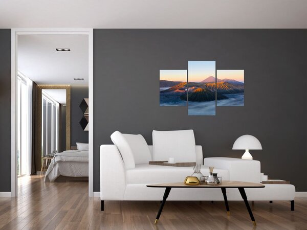 Tablou cu muntele Bromo în Indonesia (90x60 cm)