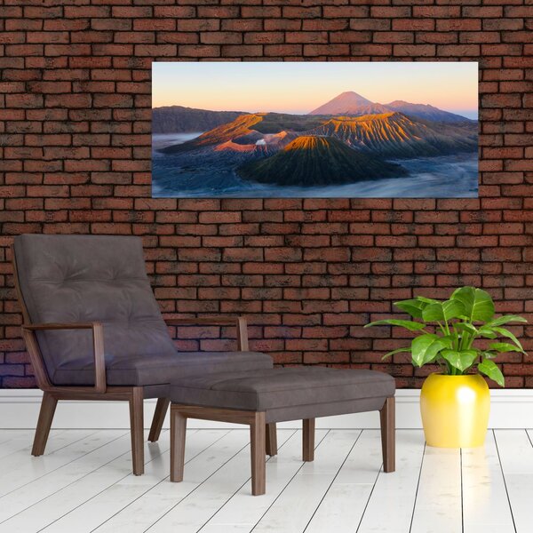 Tablou cu muntele Bromo în Indonesia (120x50 cm)