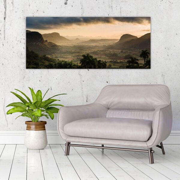 Tablou - Vîrfurile Cubaneze (120x50 cm)