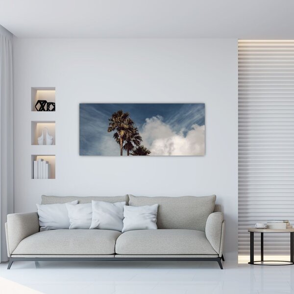 Tablou - Drama cu palmieri (120x50 cm)
