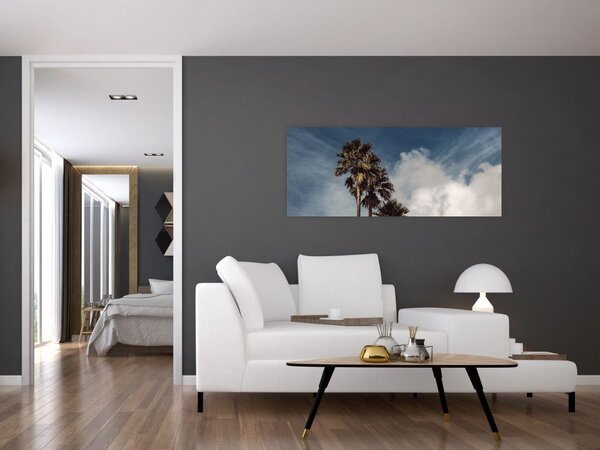 Tablou - Drama cu palmieri (120x50 cm)