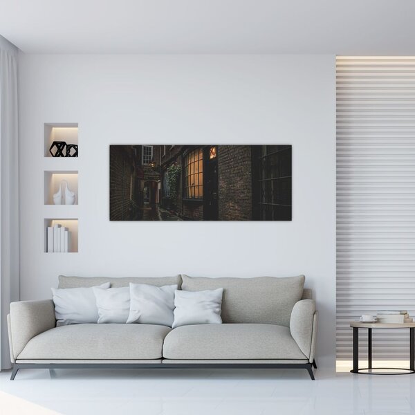 Tablou -Strada din Londra (120x50 cm)
