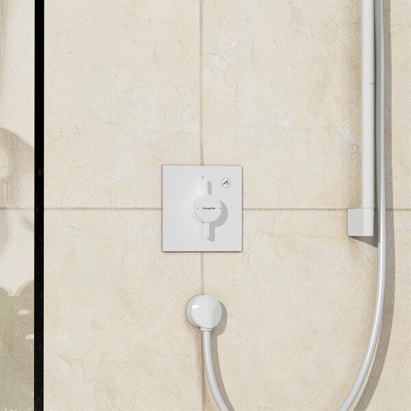 Hansgrohe DuoTurn E baterie de duș ascuns alb 75617700
