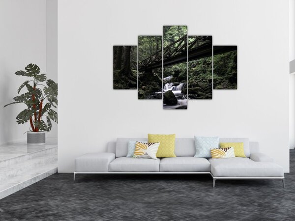 Tablou din pădurea neagră (150x105 cm)
