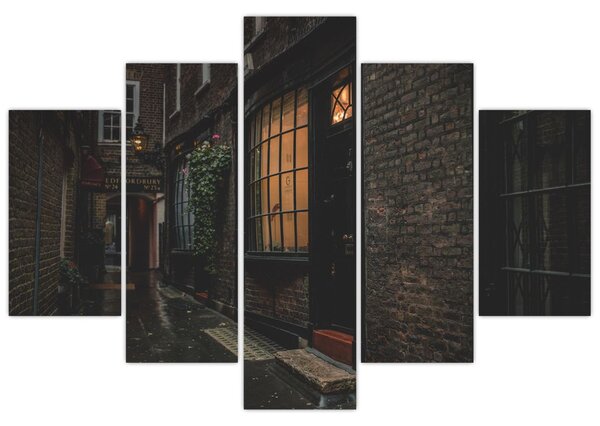 Tablou -Strada din Londra (150x105 cm)