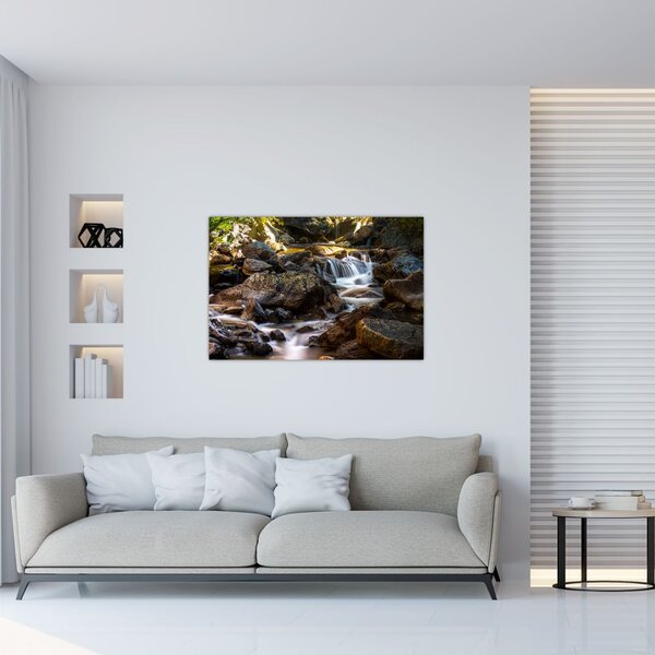 Tablou cu râul pietros (90x60 cm)