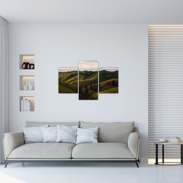 Tablou - Priveliște spre dealurile din Thailanda (90x60 cm)