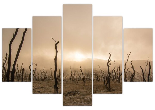 Tablou - Copaci goi (150x105 cm)
