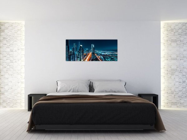 Tablou - Noaptea la Dubai (120x50 cm)