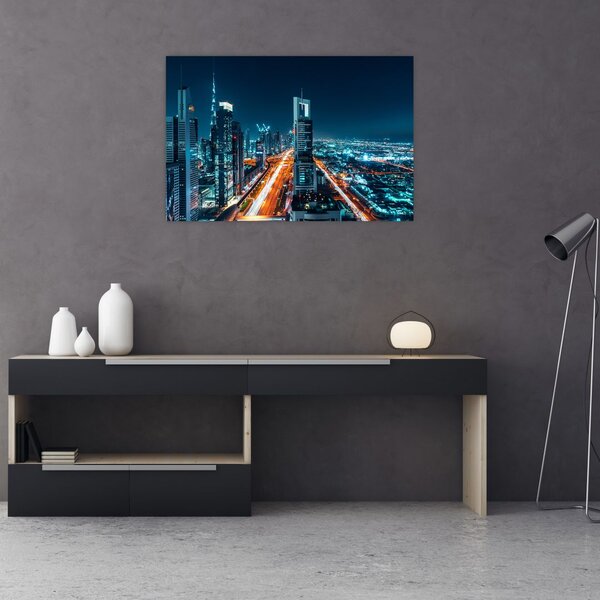 Tablou - Noaptea la Dubai (90x60 cm)
