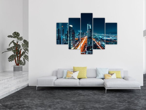Tablou - Noaptea la Dubai (150x105 cm)