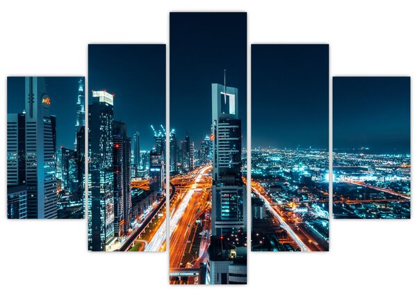 Tablou - Noaptea la Dubai (150x105 cm)