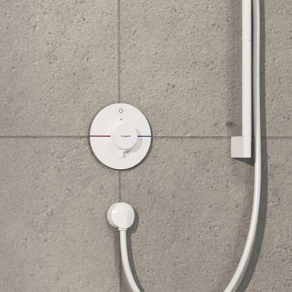 Hansgrohe ShowerSelect Comfort S baterie de duș ascuns cu termostat alb 15553700