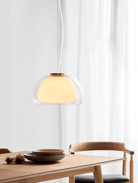 Nordlux Jelly lampă suspendată 1x40 W transparent 2010783001