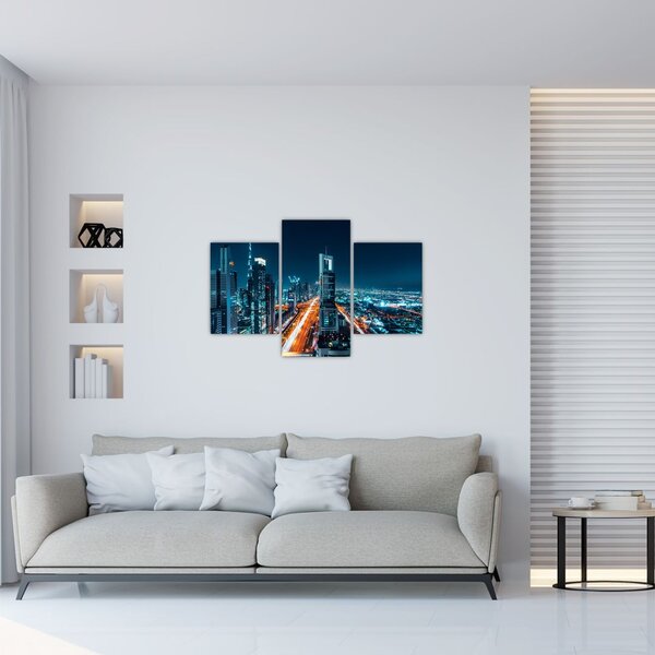 Tablou - Noaptea la Dubai (90x60 cm)