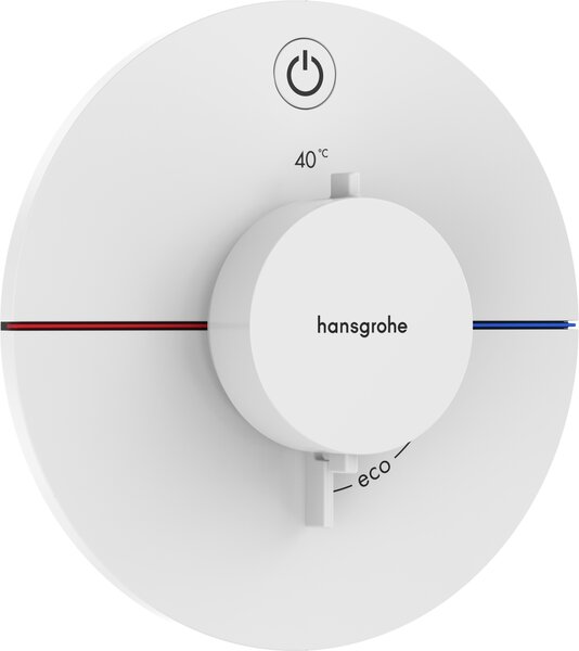 Hansgrohe ShowerSelect Comfort S baterie de duș ascuns cu termostat alb 15553700