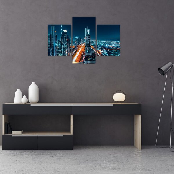 Tablou - Noaptea la Dubai (90x60 cm)