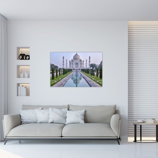 Tablou - Taj Mahal în răsăsrit de soare (90x60 cm)