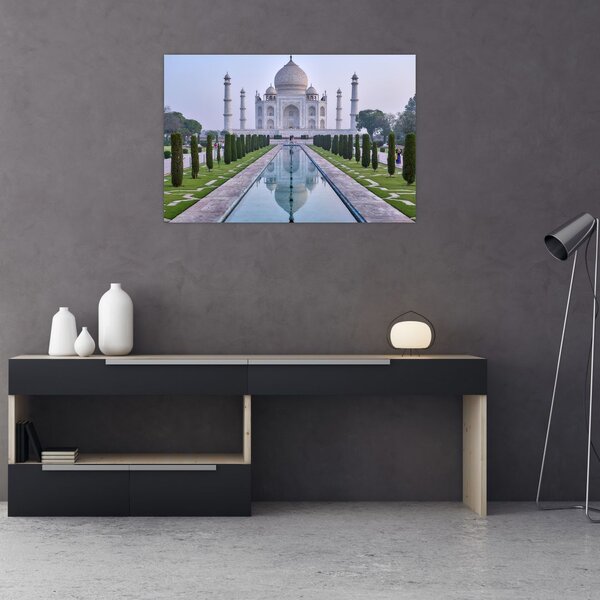 Tablou - Taj Mahal în răsăsrit de soare (90x60 cm)