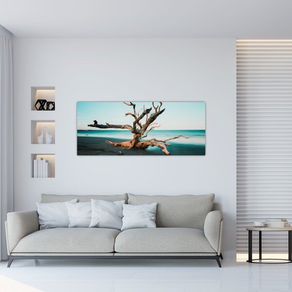 Tablou - Debarcare pe plaja (120x50 cm)