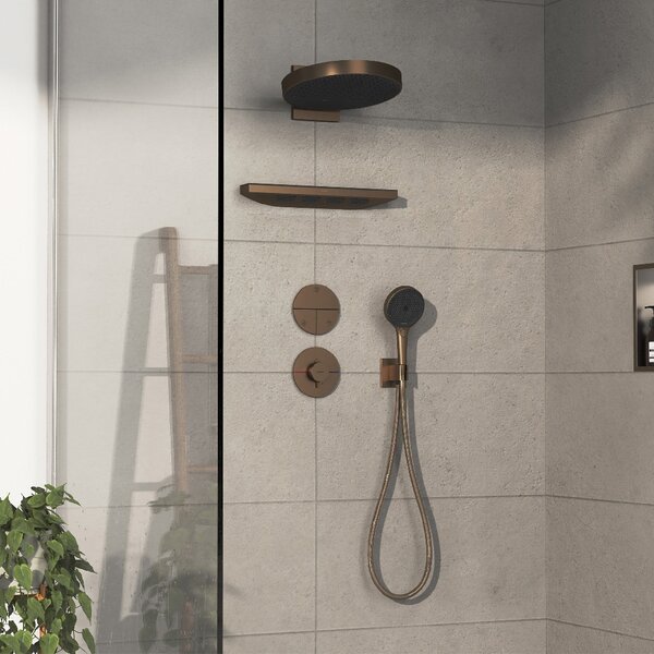 Hansgrohe ShowerSelect Comfort S baterie de duș ascuns cu termostat || 15559140