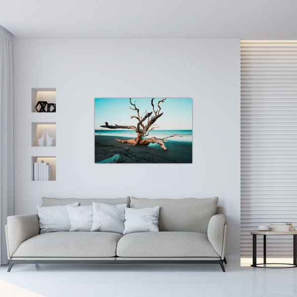 Tablou - Debarcare pe plaja (90x60 cm)