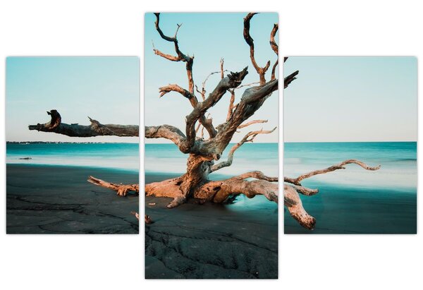 Tablou - Debarcare pe plaja (90x60 cm)