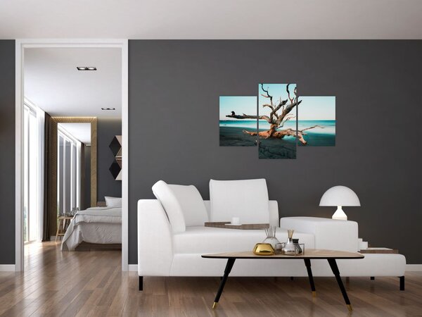 Tablou - Debarcare pe plaja (90x60 cm)