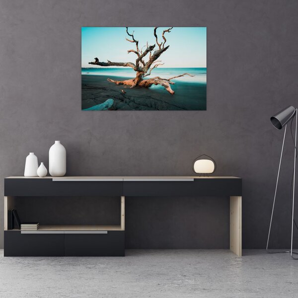 Tablou - Debarcare pe plaja (90x60 cm)