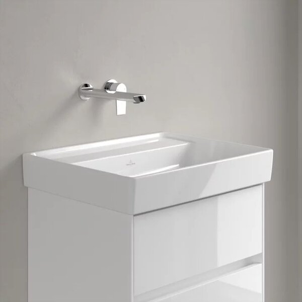 Villeroy & Boch fienro lavoar 55x44 cm dreptunghiular clasică-mobilier alb luciu 4A3358R1