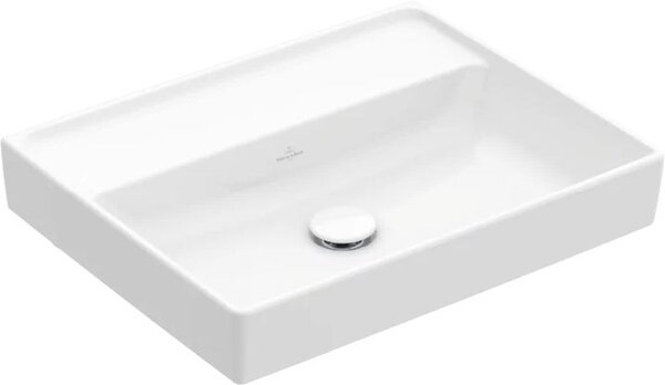 Villeroy & Boch fienro lavoar 55x44 cm dreptunghiular clasică-mobilier alb luciu 4A3358R1